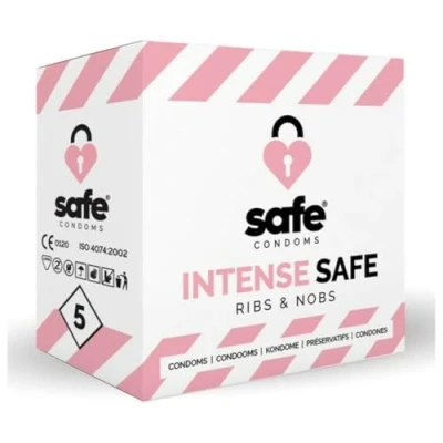 Afbeelding van SAFE Condooms Ribbels &amp; Noppen 36 Stuks