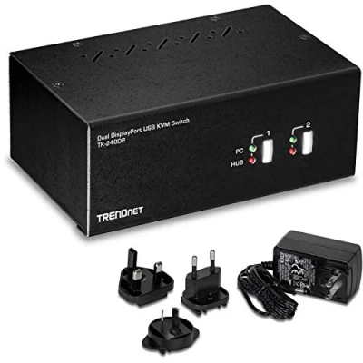 Afbeelding van TrendNet TK 240DP KVM switch