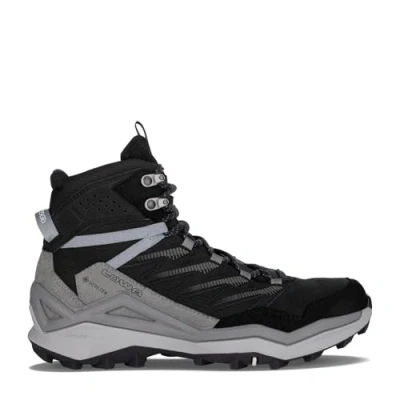 Afbeelding van Lowa Maddox Pro GTX Mid Ws Wide Wandelschoenen Dames Black Grey EU 37 12 Zwart