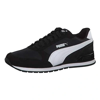 Afbeelding van Puma St Runner V2 NL uniseks volwassene Sneaker ,Zwart Black White 01,40.5 EU