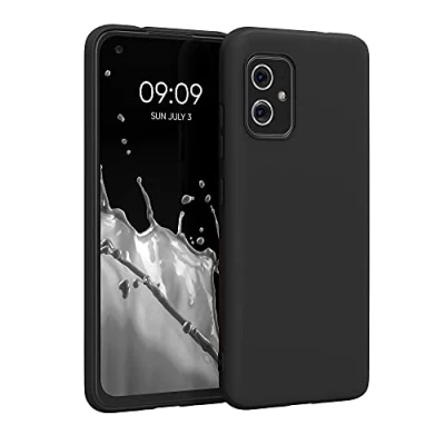 Afbeelding van kwmobile telefoonhoesje geschikt voor ASUS Zenfone 8 Hoesje smartphone Back cover in mat zwart