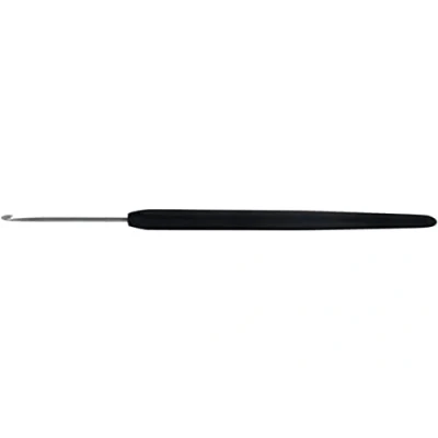 Afbeelding van Knitpro aluminium softgrip zwart (10,00 mm) Haaknaald 1 Stuk