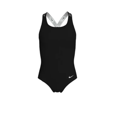 Afbeelding van Nike Performance Crossback ONE Piece Badpak voor kinderen, Maat: 120 130, Black