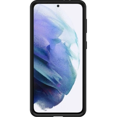 Afbeelding van OtterBox Sleek Series hoesje voor Samsung Galaxy S21+ 5G, schokbestendig, valbestendig, ultradun, beschermende, getest volgens militaire standaard, Transparant/Zwart, Geen Retailverpakking