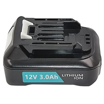 Afbeelding van 12 V 3,0 Ah Li ion accu vervanging voor Makita BL1021B BL1015 BL1020B BL1041B BL1016 197396 9 632F59 1