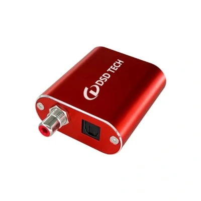 Afbeelding van DSD TECH SH AU02A USB naar TOSLINK Coaxiale SPDIF Audio Adapter Ondersteuning 96K 24Bit