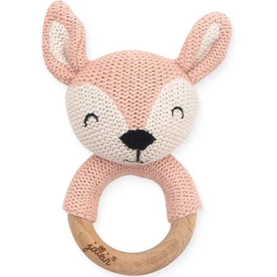 Afbeelding van Bijtring Jollein 7cm Deer Pale Pink