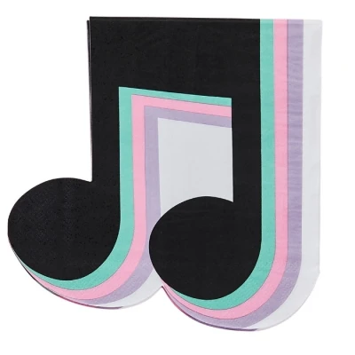 Afbeelding van Muzieknoot 16 stuks