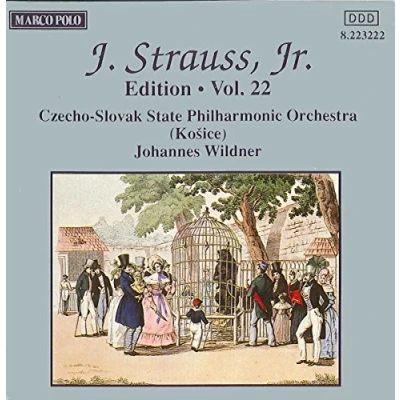 Afbeelding van Slovak State Philharmonic Orchestra, Johannes Wildner Strauss Jr.: Edition Vol. 22 (CD)