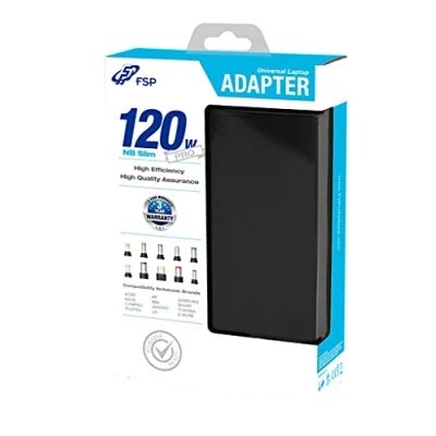 Afbeelding van Fortron NB Voeding Pro 120 (120 W), voor notebooks, Zwart