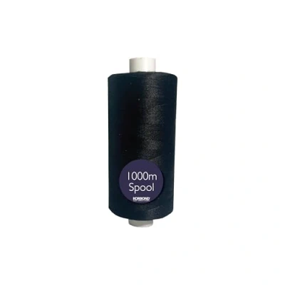 Afbeelding van Korbond 1000m Polyester Naaigaren Hand en Machine (zwart)