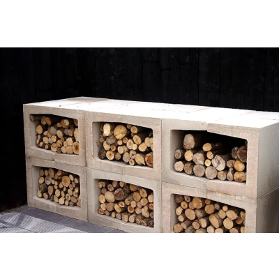 Afbeelding van Excluton U element 30x30x40 Cm Grijs Functioneel en decoratief