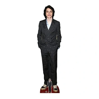 Afbeelding van STAR CUTOUTS CS999 Finn Wolfhard Lifesize Kartonknipsel met Mini Knipsel Zwart Pak