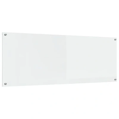 Afbeelding van vidaXL Keuken Achterwand Transparant Geharde glas 110 x 40 0.6 cm