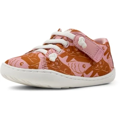 Afbeelding van Camper PEU CAMI Sneakers laag voor kinderen, Maat: 23, Pink/orange Leer en textiel