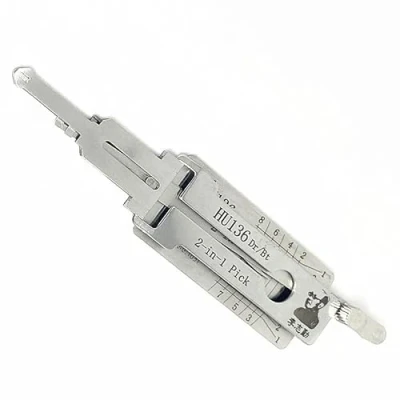 Afbeelding van HU136 Dr/Bt LiShi 2 in1 Lock Pick en Decoder, Auto Key Reader, Professionele Slotenmaker Gereedschap