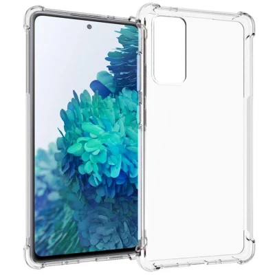 Afbeelding van Samsung Galaxy S20 FE Hoesje Siliconen en TPU (zacht) iMoshion Softcase/Backcover Transparant Telefoonhoesje