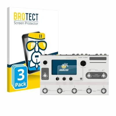 Afbeelding van BROTECT Screenprotector voor Hotone Ampero II Stage Folie Beschermfolie Beschermglas transparant (3 Stuks)
