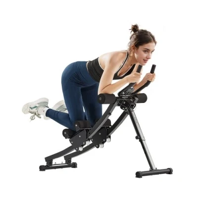 Afbeelding van VEVOR ab machine home fitnessapparatuur buiktrainer buikspiertrainer 200kg