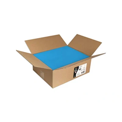 Afbeelding van Clairefontaine 9056C enveloppen, zelfklevend, 12,5 x 32,4 cm, 120 g, losse verpakking, turquoise blauw