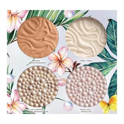 Afbeelding van Physicians Formula All Star Quad Palette, Make up Palet met Bronzer, Highlighter en Gezichtspoeder, Verrijkt Hydraterende Amazoneboters, Makkelijk Te Blenden Zachte Textuur, Reisvriendelijk