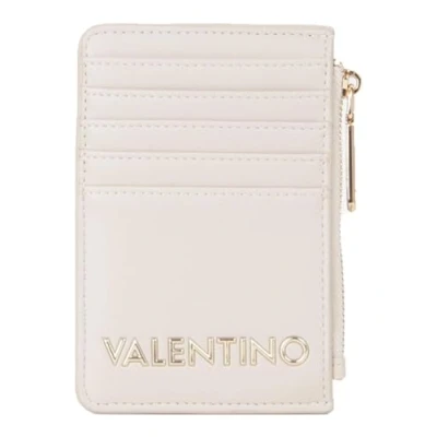 Afbeelding van VALENTINO kaarthouder Fosca Re Card Holder Ecru crème