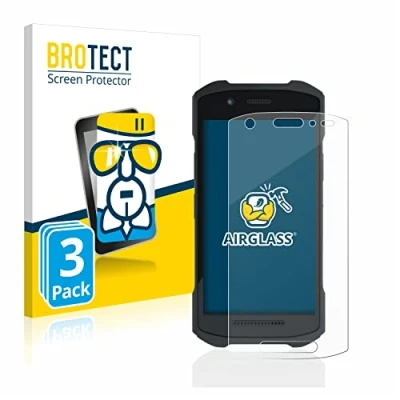 Afbeelding van BROTECT Glas Screen Protector voor Zebra TC21/ TC26 (3 Stuks) Schermbeschermer [9H Hardheid, Beschermglas Folie niet Gehard Glas]