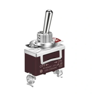 Afbeelding van Tuimelschakelaar ON OFF 25A/250V 2 standen met schroefcontacten, schakelaar