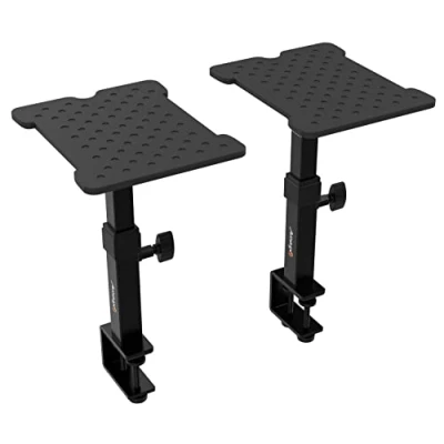 Afbeelding van Audibax Neo STM 15 monitor /luidspreker studio houders voor verstelbare tafels, (paar)