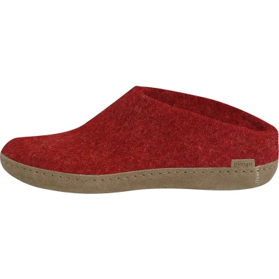 Afbeelding van Glerups OPEN Muiltjes, Maat: 35, Red Wol