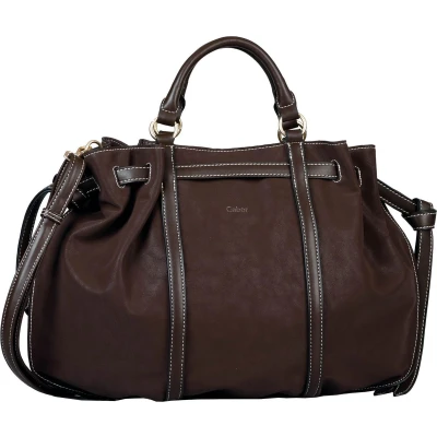 Afbeelding van Gabor Schoudertas Carina Zip Shopper Dark Brown Donkerbruin