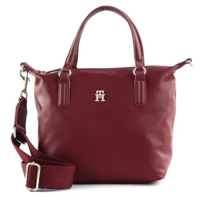 Afbeelding van Tommy Hilfiger Poppy PLUS Small Handtas, Dames, Maat: One Size, Rouge