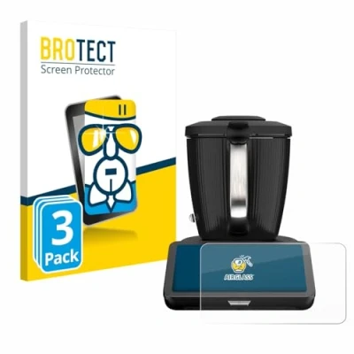 Afbeelding van BROTECT Screenprotector voor Vorwerk Thermomix TM7 Folie Beschermfolie Beschermglas transparant (3 Stuks)