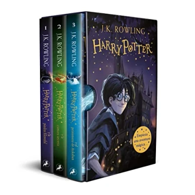 Afbeelding van Harry Potter (estuche con las tres primeras novelas): (Contiene La piedra filosofal, cámara de los secretos, El prisionero Azkabán)