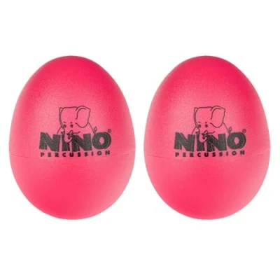 Afbeelding van Meinl Egg Shaker Set NINO540SP 2, Strawberry Pink, 2 pcs