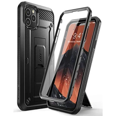 Afbeelding van SUPCASE Hoesje iPhone 11 Pro Max Case met Schermbeschermer [Unicorn Beetle Pro] Rugged Beschermhoes 360 graden voor 2019 6,5&quot;, Zwart