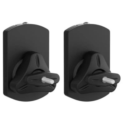 Afbeelding van Beugels voor luidsprekers Velleman 2 stuks (Max. 8 kg, Kantelbaar, Zwart)