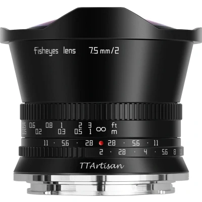 Afbeelding van TT Artisan Cameralens 7,5 mm F2.0 APS C voor Nikon Z vatting