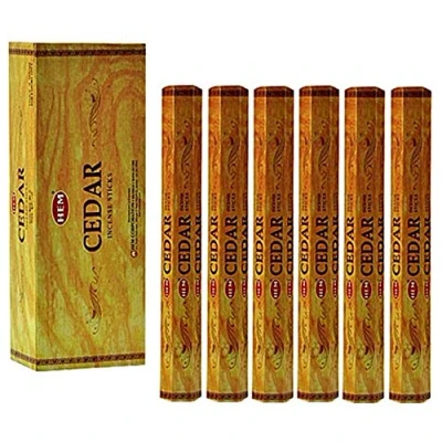 Afbeelding van Hem Cedar 100 Wierook Sticks (5 x 20 stick packs)