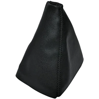 Afbeelding van Aerzetix C57857 schakelmanchet, compatibel met Volvo S60 2001 tot 2009, kleur: zwart, kunstleer