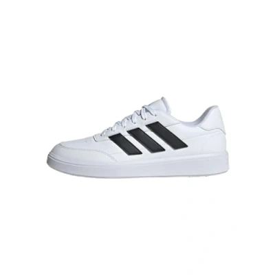 Afbeelding van adidas Heren Courtblock Shoes, Cloud White/Core Black/Cloud White, 48 EU
