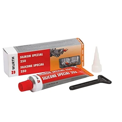 Afbeelding van Würth Afdichtmiddel silicone special 250 kleur: rood 70 ml tube