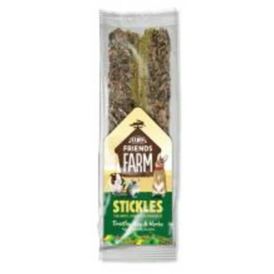 Afbeelding van 8x Tiny Friends Farm Knaagdierstick Timothy Hooi Kruiden 100 gr