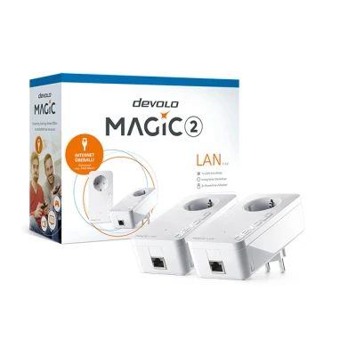 Afbeelding van Devolo Magic 2 LAN 2400 Mbit/s Ethernet Wit stuk(s)