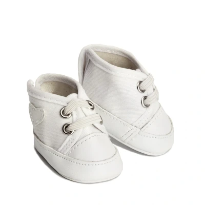 Afbeelding van Skrallan Puppen Schuhe Weiß