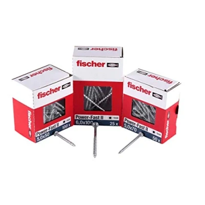 Afbeelding van Fischer Spaanplaatschroef 3.0x30mm Bolkop Verzinkt TX10 (200 stuks)