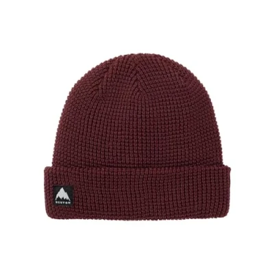 Afbeelding van Burton Recycled Waffle Muts Rood heren
