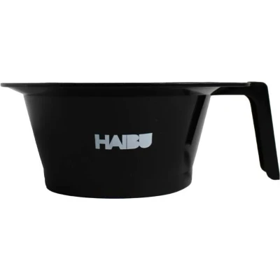 Afbeelding van Haibu Verfbakje Antislip met handvat zwart by Kapperskorting.com