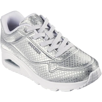 Afbeelding van Skechers UNO Disco Nite sneakers voor dames, zilver, 40 EU