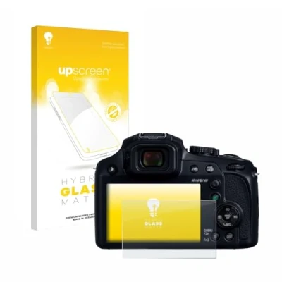 Afbeelding van upscreen Screenprotector voor Panasonic Lumix DC FZ82D Folie Beschermfolie Beschermglas matte